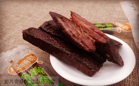 牛肉干手撕纹路实拍图片