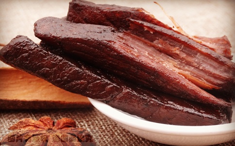 爱里有家牛肉干手撕纹路实拍图片