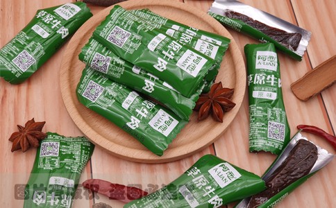阿恋内蒙古牛肉干实拍真空小包装图片