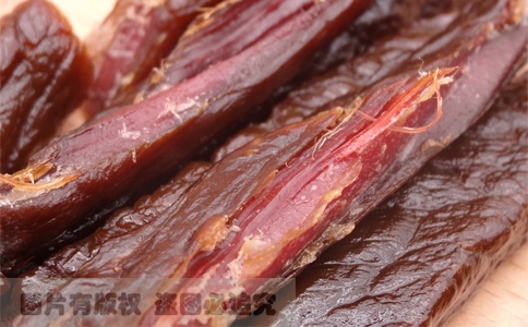 赤峰蒙都牛肉干图片实拍