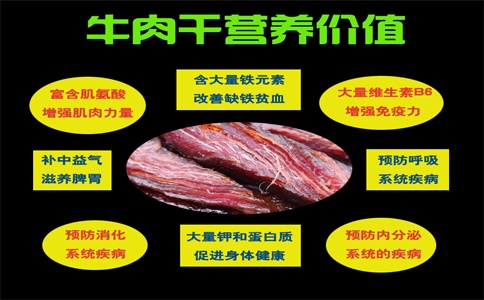 孕妇食用牛肉干好处