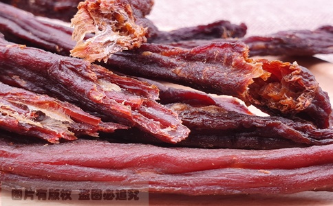 控制牛肉干食用量