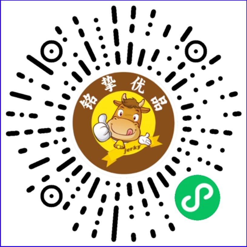 锡林牧人风干牛肉干二维码