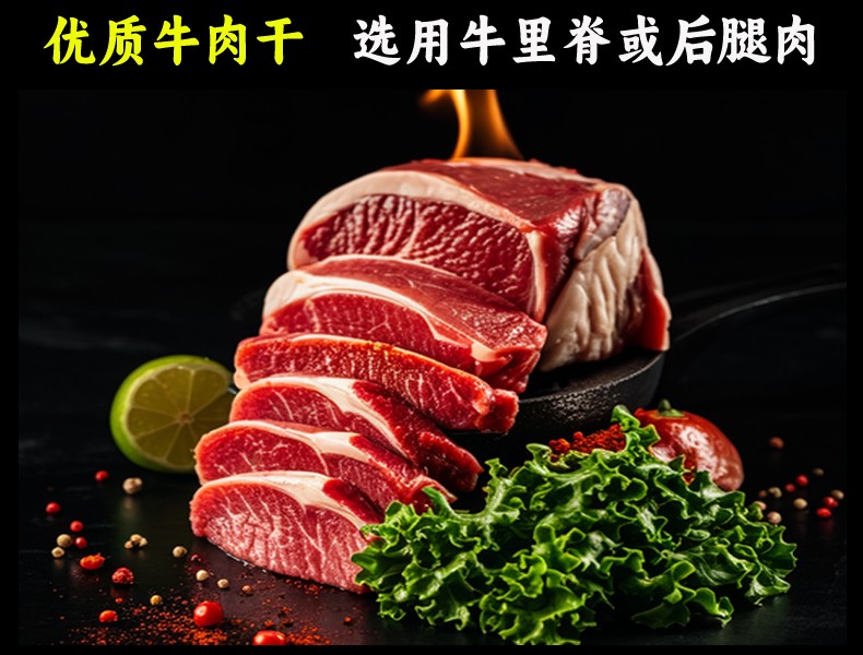 优质牛肉制作牛肉干